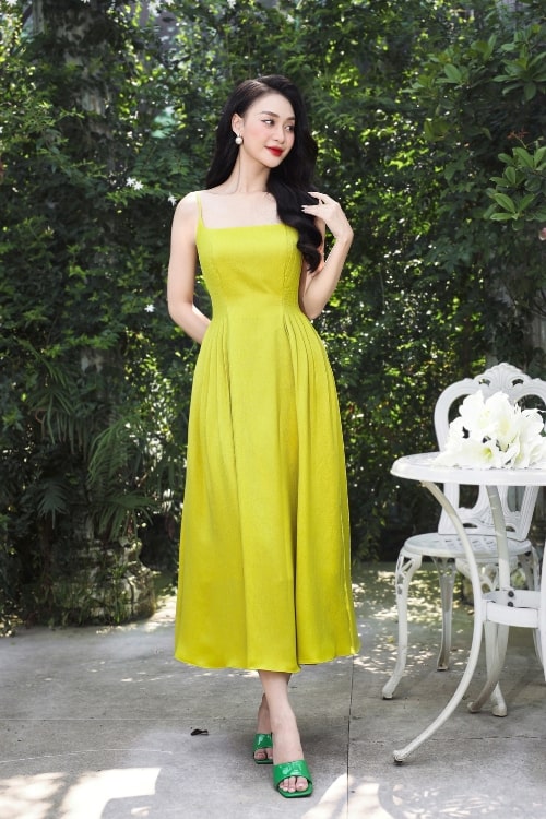 Anlice2 Dress - Cốm